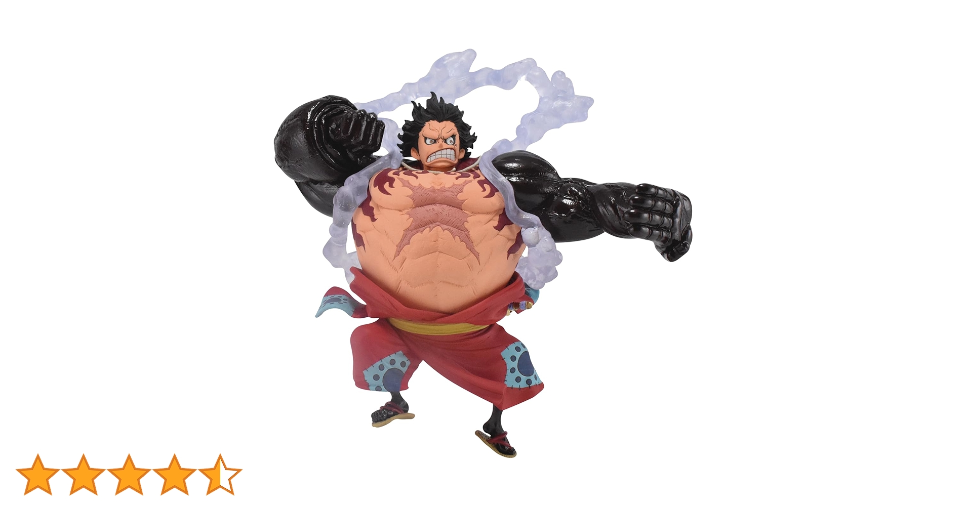 SMSP BWFC A賞　モンキー・D・ルフィ ギア4 ワノ国　フィギュア バウンドマンのルフィ太郎がSMSPフィギュアに( v^-゜